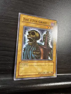 YuGiOh! | The 13th Grave | LOB-014 | 1st Edition | NM - Image 4