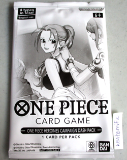 Heroines Campaign Dash Pack EB03 Extra Booster One Piece Card Game English - Image 1