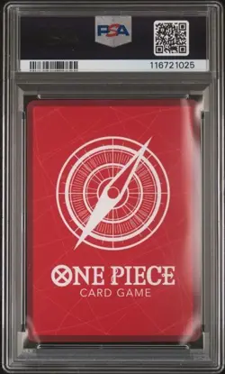 Bandai Monkey D. Luffy EB02-010 Alternate Art Foil Leader PSA 10 One Piece - Image 2