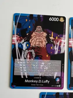 One Piece OP11-040 Monkey D. Luffy Leader - Lot Of 5! Near Mint - Image 2