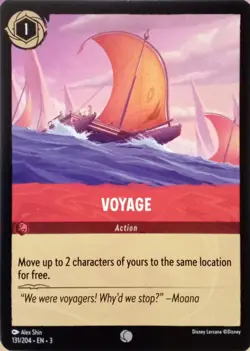 131/204 VOYAGE INTO THE INKLANDS COMMON DISNEY LORCANA CARD - Image 1