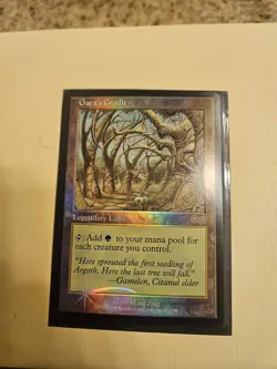 Magic The Gathering GAEA'S CRADLE Judge Foil Promo in Lightly Played Condition - Image 1