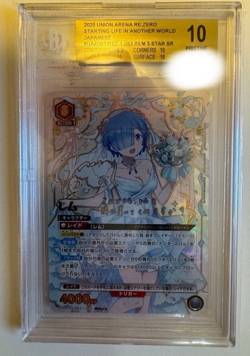 BGS10 SR Union Arena psa Rem 3 Parallel Re Zero c07p09g3 - Image 1