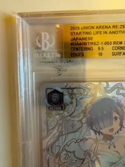 BGS10 SR Union Arena psa Rem 3 Parallel Re Zero c07p09g3 - Image 3