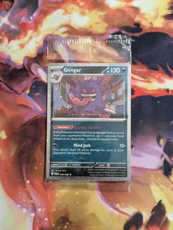 Gengar 050/088 EB Games Stamped Promo EXCLUSIVE Sealed Pokemon Card TCG SEALED - Image 1