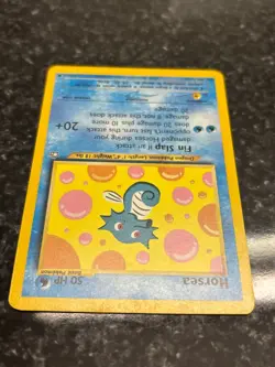 Horsea 62/111 Neo Genesis Regular Common NM Vintage Pokemon Card 2000 - Image 4