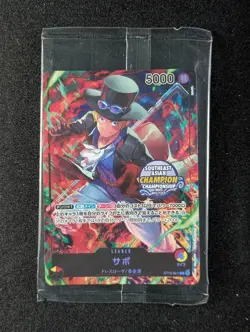 2024 One Piece SABO #ST13-001 Promo Cards Mini-Tin Pack Set Vol.1 L Japanese - Image 1