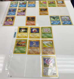 Vintage Pokemon Card Lot WOTC Base/Jungle/Fossil+Team Rocket Bulk w/ Duplicates - Image 2