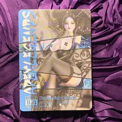 Wednesday Adams APEX LEGENDS TRIO OOTD Goddess ACG Waifu Holo Girl Card 1 - Image 4