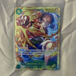 One Piece Monkey.D.Luffy OP13-118 Secret Rare Foil English Card - Image 1