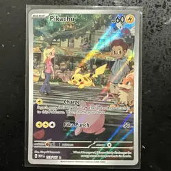Pokemon Pikachu TCG Holo Card Scarlet & Violet 151 Series 173/165 - Image 1