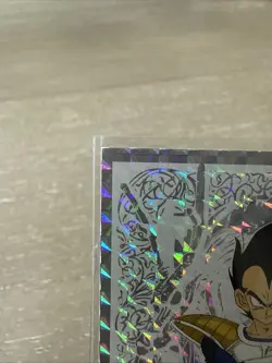 1998 Vegeta Silver Prizm G2 Dragon Ball Card - Image 2