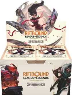 Riftbound Spiritforged League of Legends Trading card game English 24pk NEW HOT! - Image 1