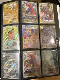 Pokemon card lot Illustration rare, (50+)Full Art, Shiny, Gold, And More! All NM - Image 1