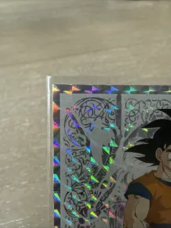 1998 Goku Silver Prizm G1 Dragon Ball Card - Image 2