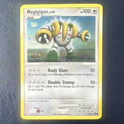 LP Pokemon Regigigas Promo Holo Card POP Series 9 - Image 1