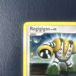 LP Pokemon Regigigas Promo Holo Card POP Series 9 - Image 3