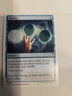 Ponder (White Border) Mystery Booster 2 Regular - Image 1