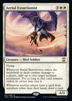 Aerial Extortionist [Streets of New Capenna Commander] Near Mint - Image 1