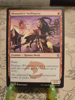 MTG Monastery Swiftspear Khans of Tarkir Regular Uncommon NM - Image 1