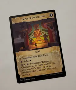 MTG Ojer Taq Deepest Foundation / Temple of Civilization Showcase LCI 0314 2023 - Image 2