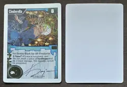 SIGNED MtG Magic Kaja Foglio Artist Proof _ Netrunner _ Cinderella _1/50 - VHTF! - Image 1