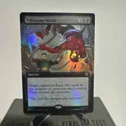 Villainous Wrath (Extended Art) Marvel's Spider-Man Foil - Image 1