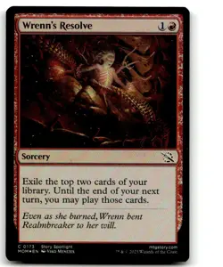 MTG Wrenn's Resolve FOIL C March of the Machine 173 LP - Image 1