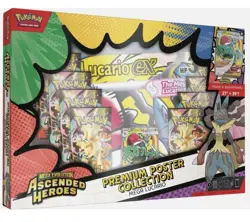 Pokemon - Ascended Heroes - Premium Poster Collection - Brand New - Lucario - Image 1