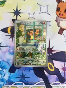 Charmander 044 Promo Scarlet & Violet Pokemon LP Card Black Star - Image 1