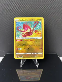 Pokemon Crown Zenith Radiant Eternatus 105/159 Holo Rare - Image 1