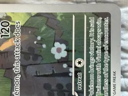 JUMBO OVERSIZED Victini 208 Black Bolt White Flare Promo Illustration Collection - Image 5