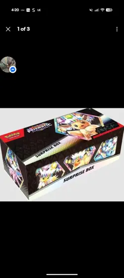 NEW Prismatic Evolutions Surprise Box Pokemon TCG - Image 2