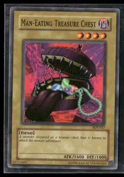Man-Eating Treasure Chest SDY-037 Starter Deck: Yugi Yu-Gi-Oh HP - Image 1