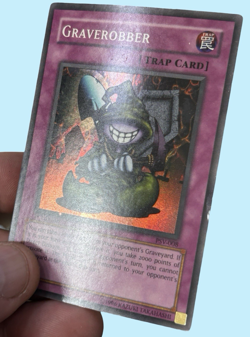 Yu-Gi-Oh! Grave Robber Foil PSV-008 1st Edition Super Rare – Light Play - Image 4