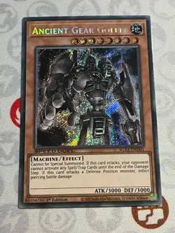 Ancient Gear Golem - SGX1-END01 - Secret Rare (NM) - Yugioh - Image 1