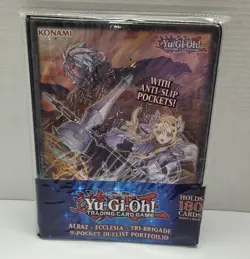 Yu-Gi-Oh! 9 Pocket Portfolio: Albaz Ecclesia Tri Brigade - New Sealed - Image 1