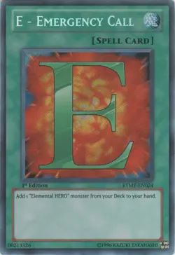 Yugioh! MP E - Emergency Call - RYMP-EN024 - Secret Rare - 1st Edition Moderatel - Image 1