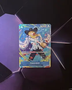 One Piece TCG: Royal Blood Cavendish OP10-045 (Parallel / Alt Art) - MINT - Image 1