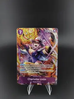 One Piece CCG Charlotte Linlin EB03-034 Alt Art SR English NM - Image 1