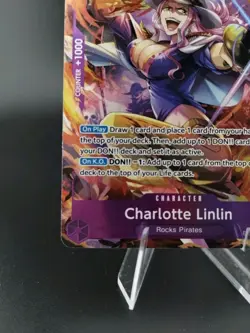 One Piece CCG Charlotte Linlin EB03-034 Alt Art SR English NM - Image 4
