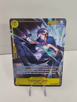 One Piece CCG English Trafalgar Law SEC Alt Art EB03-062 NM Heroine Edition! - Image 1