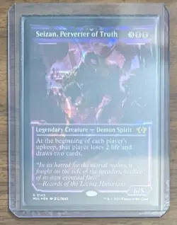 MTG Seizan, Perverter of Truth Halo Foil from March of the Machine LP - Image 1