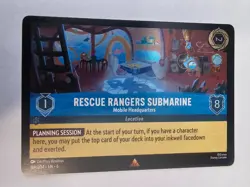 Rescue Ranger's Submarine COLDFOIL- Azurite Sea EN-6 - Disney Lorcana - Image 1