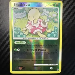 Shuckle 109/132 Reverse Holo Secret Wonders 2007 Pokemon Card LP/MP - Image 1