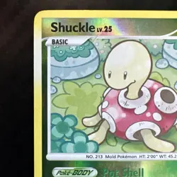 Shuckle 109/132 Reverse Holo Secret Wonders 2007 Pokemon Card LP/MP - Image 2