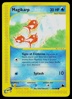 Pokemon Card - Magikarp Skyridge 75/144 Common - Image 1