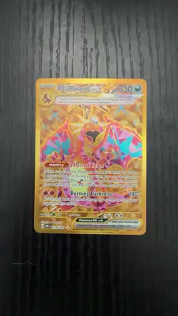 Pokemon TCG Charizard EX Hyper Rare Holo Card 228/197 Sv03: Obsidian Flames - Image 1