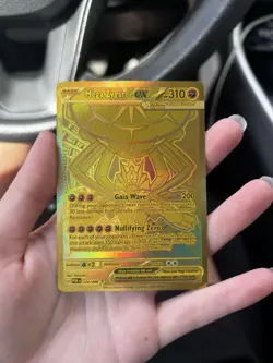Mega Zygarde EX Full Art Holo Pokemon Card 310 HP POR 124/088 - Image 2