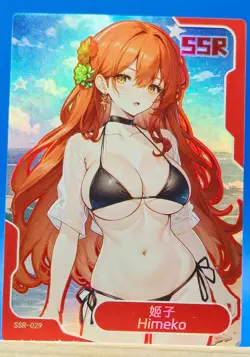 Himeko SSR-029 Honkai: Star Rail Senpai Goddess Haven Series 5 Anime Waifu Card - Image 1